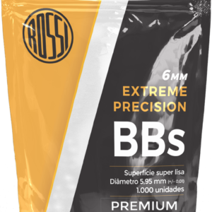 Esfera Plástica BBs Rossi 6mm - 0,12g (1000 unidades)